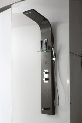 Chiny Multi Head Shower Columns Panele / Full Body Panel prysznicowy Lekkie 5 trybów Spray dostawca