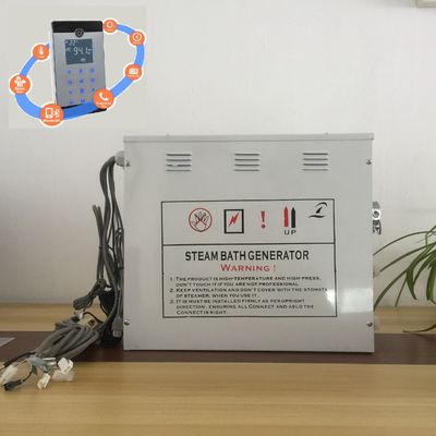 Chiny Innowacyjny biały generator pary 12 kW ze zbiornikiem ze stali nierdzewnej i sondami poziomu wody dostawca