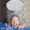 Głowica prysznicowa z deszczownicą oszczędzającą wodę / 5-calowa głowica prysznicowa Sliver Color dostawca